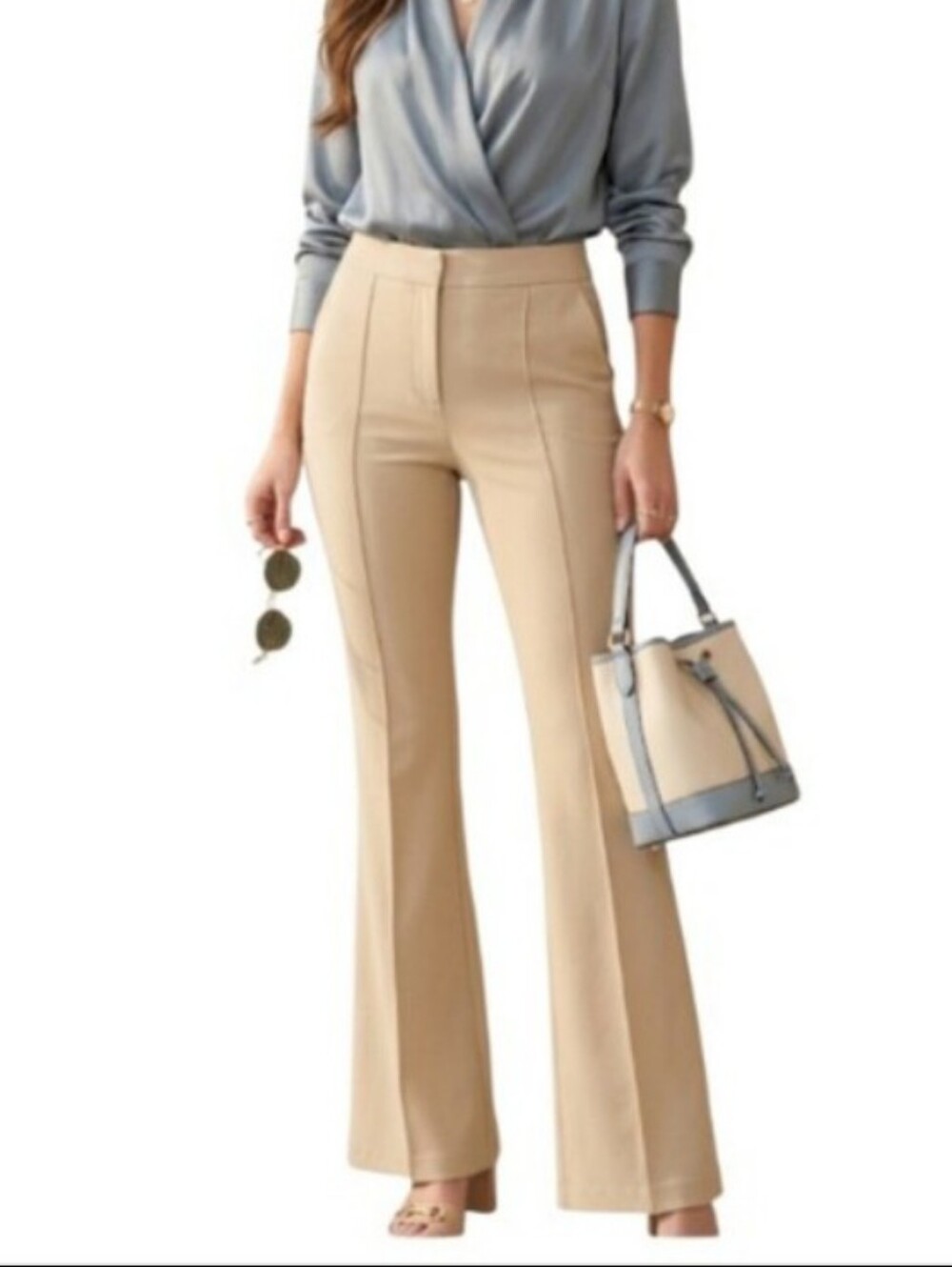 "PAPAYA" Misses (S) Like New! Pretty Beige Dress Pants